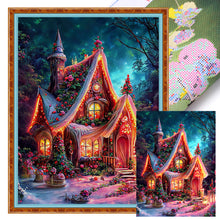 Load image into Gallery viewer, Flower House - 50*65CM 16CT Stamped Cross Stitch
