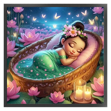 Load image into Gallery viewer, Disney-Princess Tiana - 30*30CM 18CT Stamped Cross Stitch
