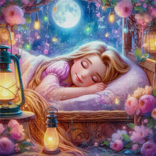 Load image into Gallery viewer, Disney - Rapunzel - 30*30CM 18CT Stamped Cross Stitch
