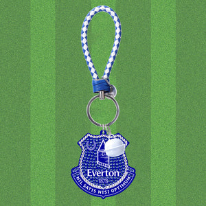 Double Sided Diamond Painting Art Keychain Pendant for Home Decor (Everton)