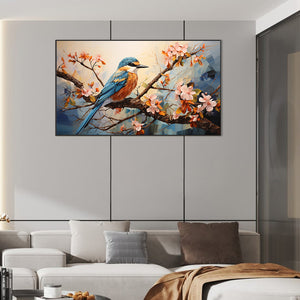 Hummingbird 70*40CM(Canvas) Full Round Drill Diamond Painting