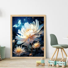 Load image into Gallery viewer, Glowing Chrysanthemum 40*50CM11CT 3 Stamped Cross Stitch
