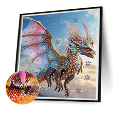 Load image into Gallery viewer, Flying Dragon 30*30CM(Canvas) Partial Special Shaped Drill Diamond Painting
