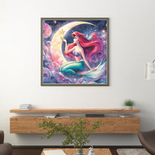 Load image into Gallery viewer, Mermaid Princess Ariel 30*30CM18CT 2 Stamped Cross Stitch
