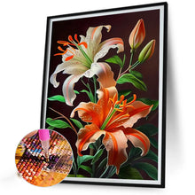 Load image into Gallery viewer, Lily 40*50CM(Canvas) Full Square Drill Diamond Painting
