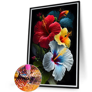 Poppy Flower 45*60CM(Canvas) Full Square Drill Diamond Painting