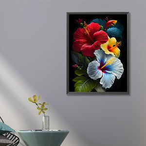 Poppy Flower 45*60CM(Canvas) Full Square Drill Diamond Painting