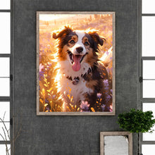 Load image into Gallery viewer, Shepherd Dog In Autumn 30*40CM(Canvas) Full Round Drill Diamond Painting

