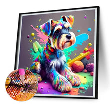 Load image into Gallery viewer, Painted Dog 30*30CM(Canvas) Full Round Drill Diamond Painting

