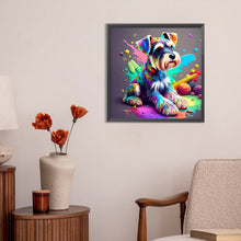 Load image into Gallery viewer, Painted Dog 30*30CM(Canvas) Full Round Drill Diamond Painting

