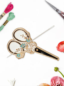 Magnetic Needle Holder Sewing Pin Organizer for DIY Sewing Crafts (Scissors)