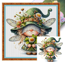 Load image into Gallery viewer, Dragonfly Goblin - 45*45CM 11CT Stamped Cross Stitch
