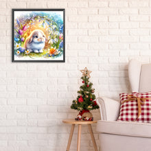 Load image into Gallery viewer, Lop-Eared Rabbit 30*30CM(Canvas) Full Round Drill Diamond Painting
