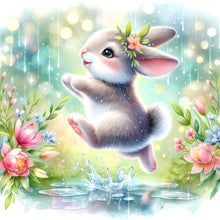 Load image into Gallery viewer, Dancing Rabbit 30*30CM(Canvas) Full Round Drill Diamond Painting
