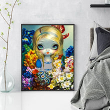 Load image into Gallery viewer, Big Eyed Doll - 40*50CM 11CT Stamped Cross Stitch
