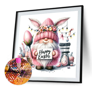 Rabbit-Eared Goblin 30*30CM(Picture) Full AB Round Drill Diamond Painting