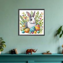 Load image into Gallery viewer, Embroidery Bush Rabbit 30*30CM(Canvas) Full Round Drill Diamond Painting
