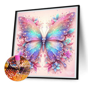 Fantasy Butterfly 30*30CM(Canvas) Full Round Drill Diamond Painting