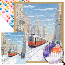 Load image into Gallery viewer, Snow Country Scenery 40*50CM(Picture) Full AB Round Drill Diamond Painting

