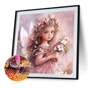 Butterfly Fairy 50*50CM(Picture) Full Square Drill Diamond Painting