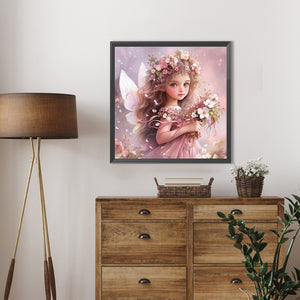 Butterfly Fairy 50*50CM(Picture) Full Square Drill Diamond Painting