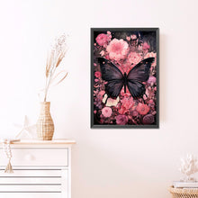 Load image into Gallery viewer, Flowers Butterfly 40*60CM(Picture) Full AB Round Drill Diamond Painting
