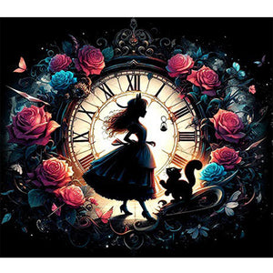 Alice In Wonderland - 50*45CM 11CT Stamped Cross Stitch