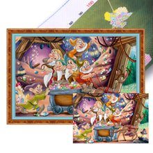 Load image into Gallery viewer, Seven Dwarfs - 70*50CM 11CT Stamped Cross Stitch
