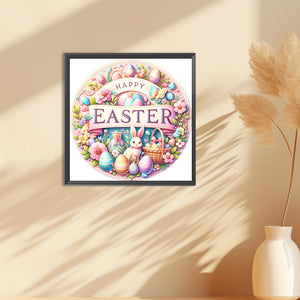 Easter Egg 30*30CM(Canvas) Full Round Drill Diamond Painting