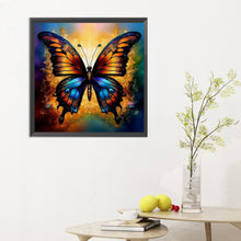 Load image into Gallery viewer, Butterfly 30*30CM(Canvas) Full Round Drill Diamond Painting
