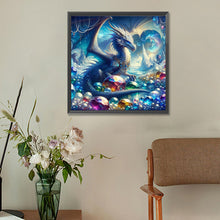 Load image into Gallery viewer, Dragons And Dragon&#39;S Treasures 30*30CM(Canvas) Full Round Drill Diamond Painting
