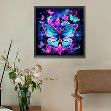 Load image into Gallery viewer, Butterfly 30*30CM(Canvas) Full Round Drill Diamond Painting
