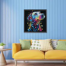 Load image into Gallery viewer, Colorful Dogs 30*30CM(Canvas) Partial Special Shaped Drill Diamond Painting
