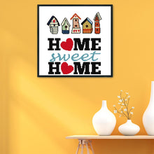 Load image into Gallery viewer, Joy Sunday Sweet Home(35*34CM) 14CT stamped cross stitch
