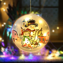 Load image into Gallery viewer, Christmas LED Hanging Lights DIY Double Sided Diamond Painting Kit (DD003)
