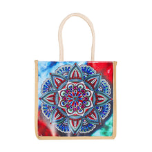 Load image into Gallery viewer, 5D Diamond Painting Linen Bag DIY Mandala Shopping Handbag Tote (GT5004)
