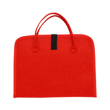 Load image into Gallery viewer, 18 Pocket Diamond Painting Drill Storage Handbag Felt DIY Mosaic Bags (Red)
