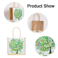 Load image into Gallery viewer, 5D Diamond Painting Handbag DIY Spring Linen Shopping Storage Bags (GT5015)
