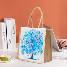 Load image into Gallery viewer, 5D Diamond Painting Handbag DIY Winter Linen Shopping Storage Bags (GT5018)
