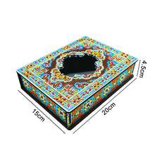 Load image into Gallery viewer, Special Shaped Bright Drill DIY Mandala Diamond Painting Jewelry Box Kit (MH201)
