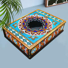 Load image into Gallery viewer, Special Shaped Bright Drill DIY Mandala Diamond Painting Jewelry Box Kit (MH202)
