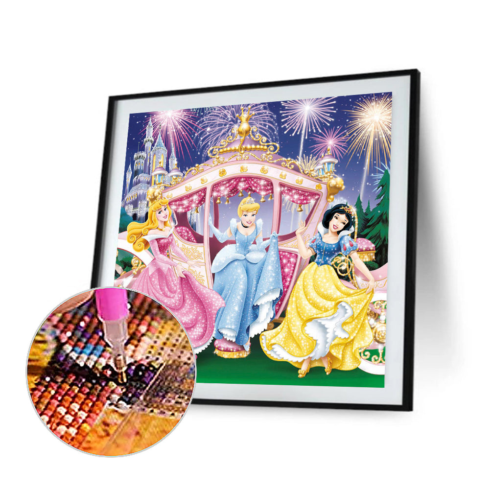 Special-shaped Diamond Painting - Disney Princess - 30*40CM