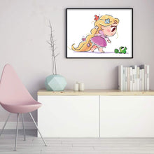 Load image into Gallery viewer, Princess (55x40CM) 9CT 4 Stamped Cross Stitch
