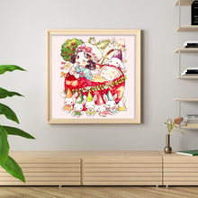 Load image into Gallery viewer, Girl (50*50CM) 9CT 4 Stamped Cross Stitch
