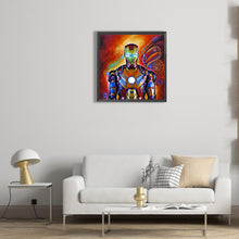 Load image into Gallery viewer, Iron Man Iron Man 30*30CM(Canvas) Full Round Drill Diamond Painting
