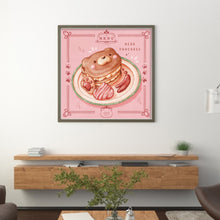 Load image into Gallery viewer, Bear Dessert (50*50CM) 9CT 4 Stamped Cross Stitch
