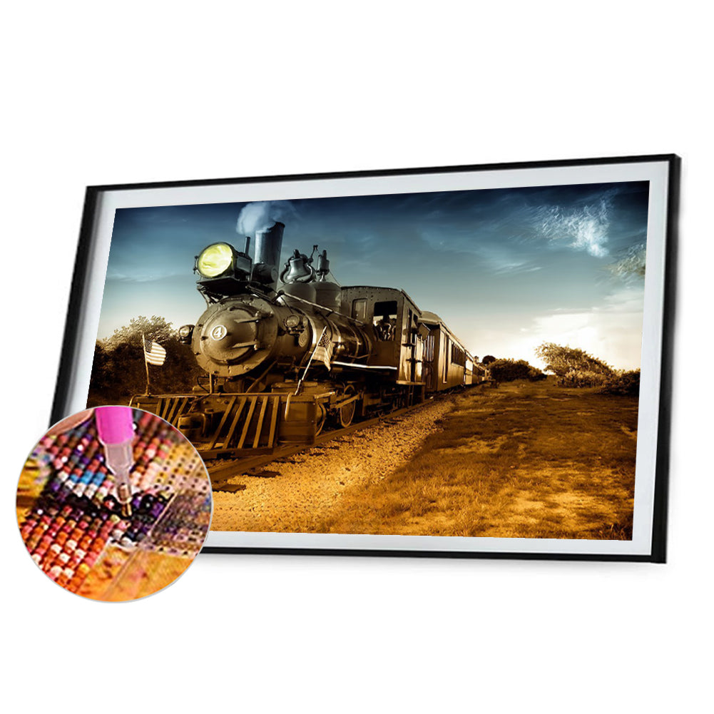 Large Mural Wall Art - Polar Express Fall Winter Steam Locomotive 150* –  everydayecrafts