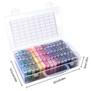 64 Grids Diamond Painting Storage Containers Box for Beads Art DIY Crafts