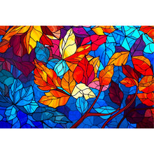 Load image into Gallery viewer, Glass Leaf Painting 60*40CM(Canvas) Full Round Drill Diamond Painting
