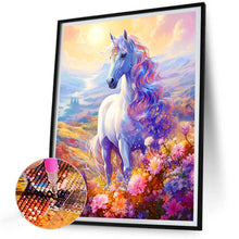 Load image into Gallery viewer, Unicorn 30*40CM(Canvas) Full Round Drill Diamond Painting
